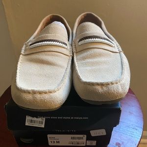 Size 13, Alfani cream driver loafer